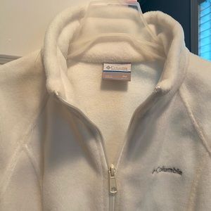 EUC Cream Columbia Fleece Size PM